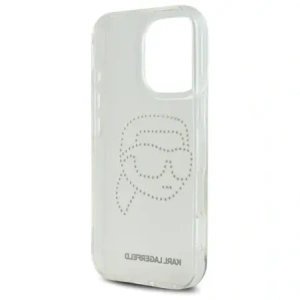 Hurtownia GSM - Karl Lagerfeld KLHCP16XHKHDCELT Apple iPhone 16 Pro Max hardcase IML Rhinestones Karl Head transparent - KLD21850 - {ean13} - Hurt