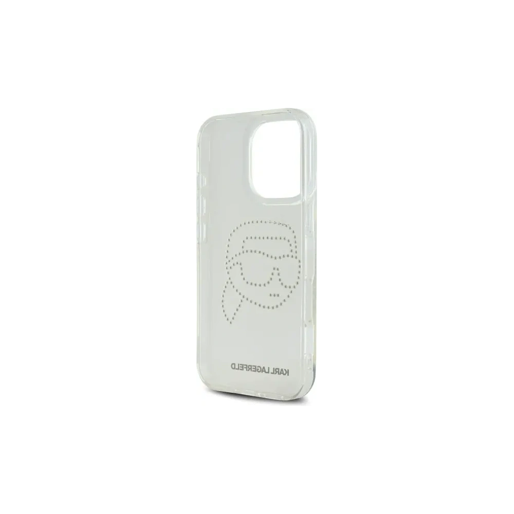 Hurtownia GSM - Karl Lagerfeld KLHCP16XHKHDCELT Apple iPhone 16 Pro Max hardcase IML Rhinestones Karl Head transparent - KLD21850 - {ean13} - Hurt