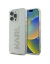 Etui Karl Lagerfeld KLHCP16XHKLSTDCT Apple iPhone 16 Pro Max hardcase IML Rhinestones Logo przezroczysty/transparent