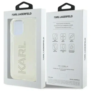 Hurtownia GSM - Karl Lagerfeld KLHCP16XHKLSTDCT Apple iPhone 16 Pro Max hardcase IML Rhinestones Logo transparent - KLD21851 - {ean13} - Hurt