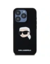 Hurtownia GSM - Karl Lagerfeld KLHMP15XSKHPPLK Apple iPhone 15 Pro Max kemény tok Szilikon Karl Fej Nyomtatás MagSafe fekete - KLD21852 - {ean13} - Hurt