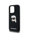 Hurtownia GSM - Karl Lagerfeld KLHMP15XSKHPPLK Apple iPhone 15 Pro Max hardcase Silicone cu imprimeu Karl Head MagSafe negru - KLD21852 - {ean13} - Hurt