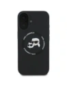 Hurtownia GSM - Karl Lagerfeld KLHMP16SSKCHTCK Apple iPhone 16 kemény tok Szilikon Karl&Choupette Fejek MagSafe fekete - KLD21853 - {ean13} - Hurt