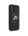 Hurtownia GSM - Karl Lagerfeld KLHMP16SSKCHTCK Apple iPhone 16 kemény tok Szilikon Karl&Choupette Fejek MagSafe fekete - KLD21853 - {ean13} - Hurt