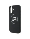 Hurtownia GSM - Karl Lagerfeld KLHMP16SSKCHTCK Apple iPhone 16 kemény tok Szilikon Karl&Choupette Fejek MagSafe fekete - KLD21853 - {ean13} - Hurt