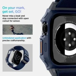 Hurtownia GSM - Etui Spigen Lite Fit Pro Apple Watch 10 46mm námořnická modř - SPN16583 - {ean13} - Hurt