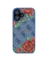 Hurtownia GSM - Etui Guess GUHMP16SP4ROPEMCB Apple iPhone 16 hardcase 4G Flowers Print MagSafe modrý/blue - GUE4218 - {ean13} - Hurt