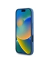 Hurtownia GSM - Guess GUHMP16SP4ROPEMCB Apple iPhone 16 husă dură 4G Imprimare flori MagSafe albastru - GUE4218 - {ean13} - Hurt