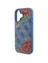 Hurtownia GSM - Etui Guess GUHMP16SP4ROPEMCB Apple iPhone 16 hardcase 4G Flowers Print MagSafe modrý/blue - GUE4218 - {ean13} - Hurt