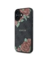 Hurtownia GSM - Guess GUHMP16SP4ROPEMCK Apple iPhone 16 hardcase 4G Flori Imprimare MagSafe negru - GUE4219 - {ean13} - Hurt