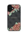 Hurtownia GSM - Guess GUHMP16SP4ROPEMCK Apple iPhone 16 kemény tok 4G Virág mintás MagSafe fekete - GUE4219 - {ean13} - Hurt