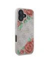 Hurtownia GSM - Guess GUHMP16SP4ROPEMCP Apple iPhone 16 husă rigidă 4G cu imprimeu flori MagSafe roz - GUE4220 - {ean13} - Hurt