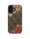 Hurtownia GSM - Etui Guess GUHMP16SP4ROPEMCW Apple iPhone 16 hardcase 4G Flowers Print MagSafe brązowy/brown - GUE4221 - {ean13} - Hurt