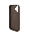 Hurtownia GSM - Guess GUHMP16SP4ROPEMCW Apple iPhone 16 carcasă dură 4G cu imprimeu flori MagSafe maro - GUE4221 - {ean13} - Hurt