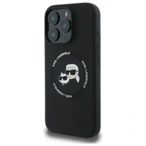 Hurtownia GSM - Karl Lagerfeld KLHMP16XSKCHTCK Apple iPhone 16 Pro Max carcasă din silicon Karl&Choupette Heads MagSafe neagră - KLD21854 - {ean13} - Hurt