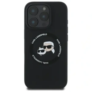 Hurtownia GSM - Karl Lagerfeld KLHMP16XSKCHTCK Apple iPhone 16 Pro Max carcasă din silicon Karl&Choupette Heads MagSafe neagră - KLD21854 - {ean13} - Hurt