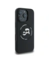 Hurtownia GSM - Karl Lagerfeld KLHMP16XSKCHTCK Apple iPhone 16 Pro Max carcasă din silicon Karl&Choupette Heads MagSafe neagră - KLD21854 - {ean13} - Hurt