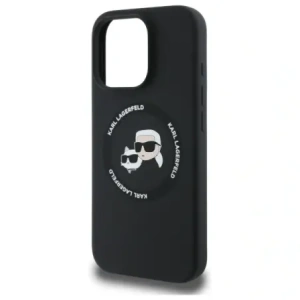 Hurtownia GSM - Karl Lagerfeld KLHMP16XSKCHTCK Apple iPhone 16 Pro Max carcasă din silicon Karl&Choupette Heads MagSafe neagră - KLD21854 - {ean13} - Hurt