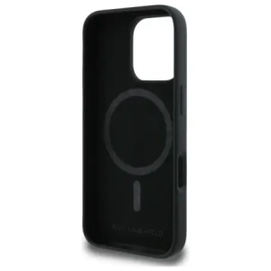 Hurtownia GSM - Karl Lagerfeld KLHMP16XSKCHTCK Apple iPhone 16 Pro Max carcasă din silicon Karl&Choupette Heads MagSafe neagră - KLD21854 - {ean13} - Hurt