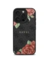 Wholesale Guess GUHMP16XP4ROPEMCK Apple iPhone 16 Pro Max hardcase 4G Flowers Print MagSafe black - GUE4222 - {ean13} - Hurt