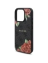 Wholesale Guess GUHMP16XP4ROPEMCK Apple iPhone 16 Pro Max hardcase 4G Flowers Print MagSafe black - GUE4222 - {ean13} - Hurt