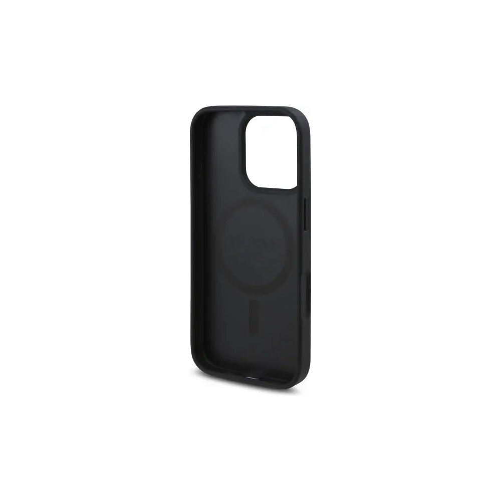 Wholesale Guess GUHMP16XP4ROPEMCK Apple iPhone 16 Pro Max hardcase 4G Flowers Print MagSafe black - GUE4222 - {ean13} - Hurt