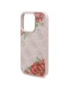 Wholesale Guess GUHMP16XP4ROPEMCP Apple iPhone 16 Pro Max hardcase 4G Flowers Print MagSafe pink - GUE4223 - {ean13} - Hurt