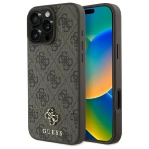 Hurtownia GSM - Guess GUHMP16XP4SM4MW Apple iPhone 16 Pro Max husă dură 4G Small Classic MagSafe maro - GUE4225 - {ean13} - Hurt