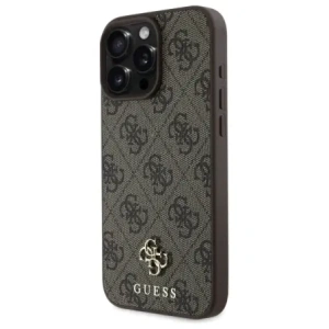 Wholesale Guess GUHMP16XP4SM4MW Apple iPhone 16 Pro Max hardcase 4G Small Classic MagSafe brown - GUE4225 - {ean13} - Hurt