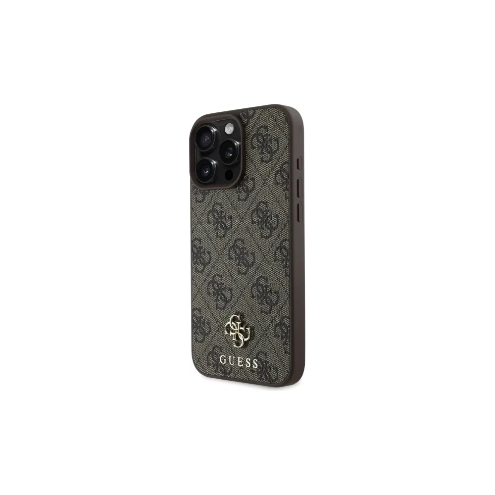 Hurtownia GSM - Guess GUHMP16XP4SM4MW Apple iPhone 16 Pro Max husă dură 4G Small Classic MagSafe maro - GUE4225 - {ean13} - Hurt
