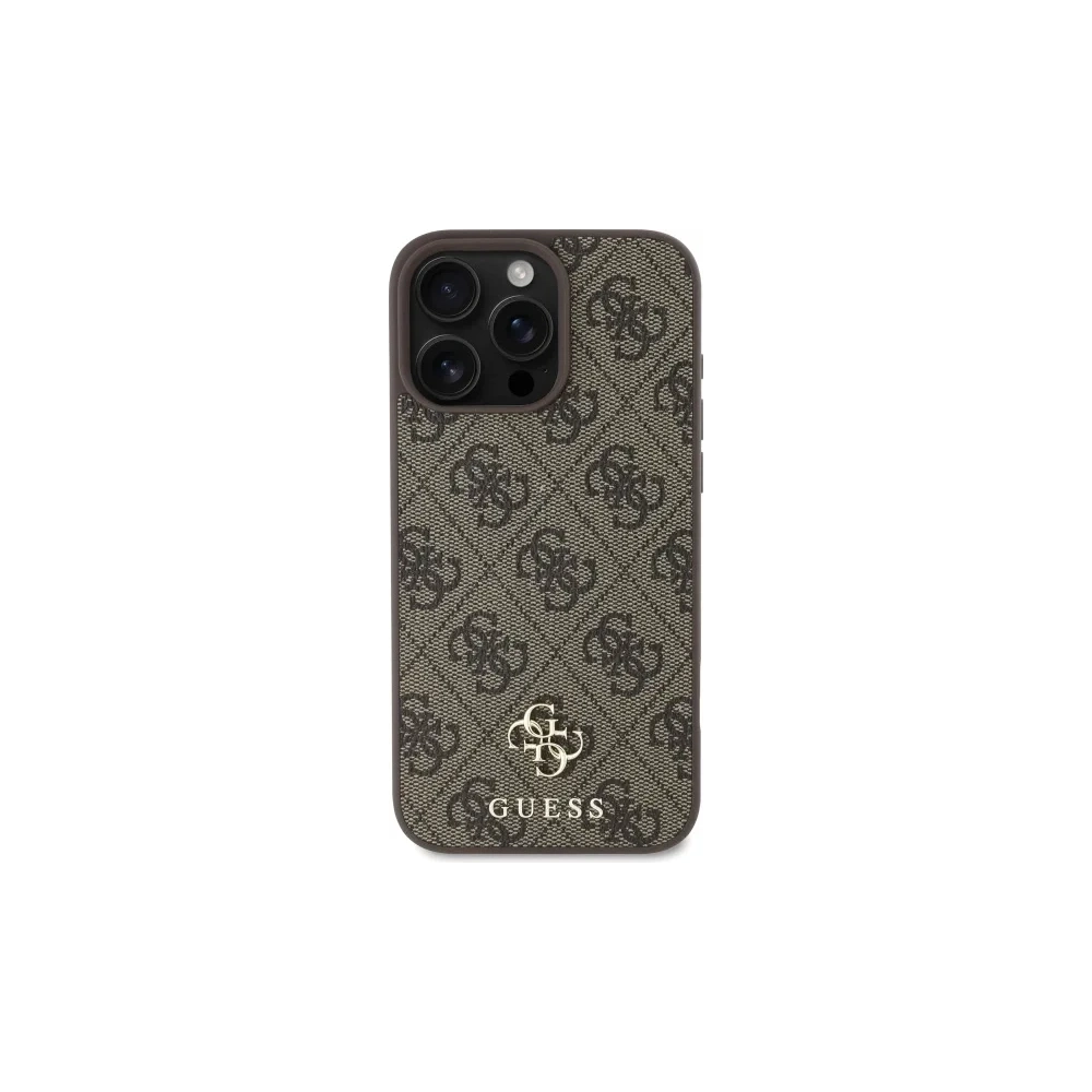 Hurtownia GSM - Guess GUHMP16XP4SM4MW Apple iPhone 16 Pro Max husă dură 4G Small Classic MagSafe maro - GUE4225 - {ean13} - Hurt