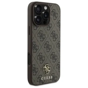 Wholesale Guess GUHMP16XP4SM4MW Apple iPhone 16 Pro Max hardcase 4G Small Classic MagSafe brown - GUE4225 - {ean13} - Hurt
