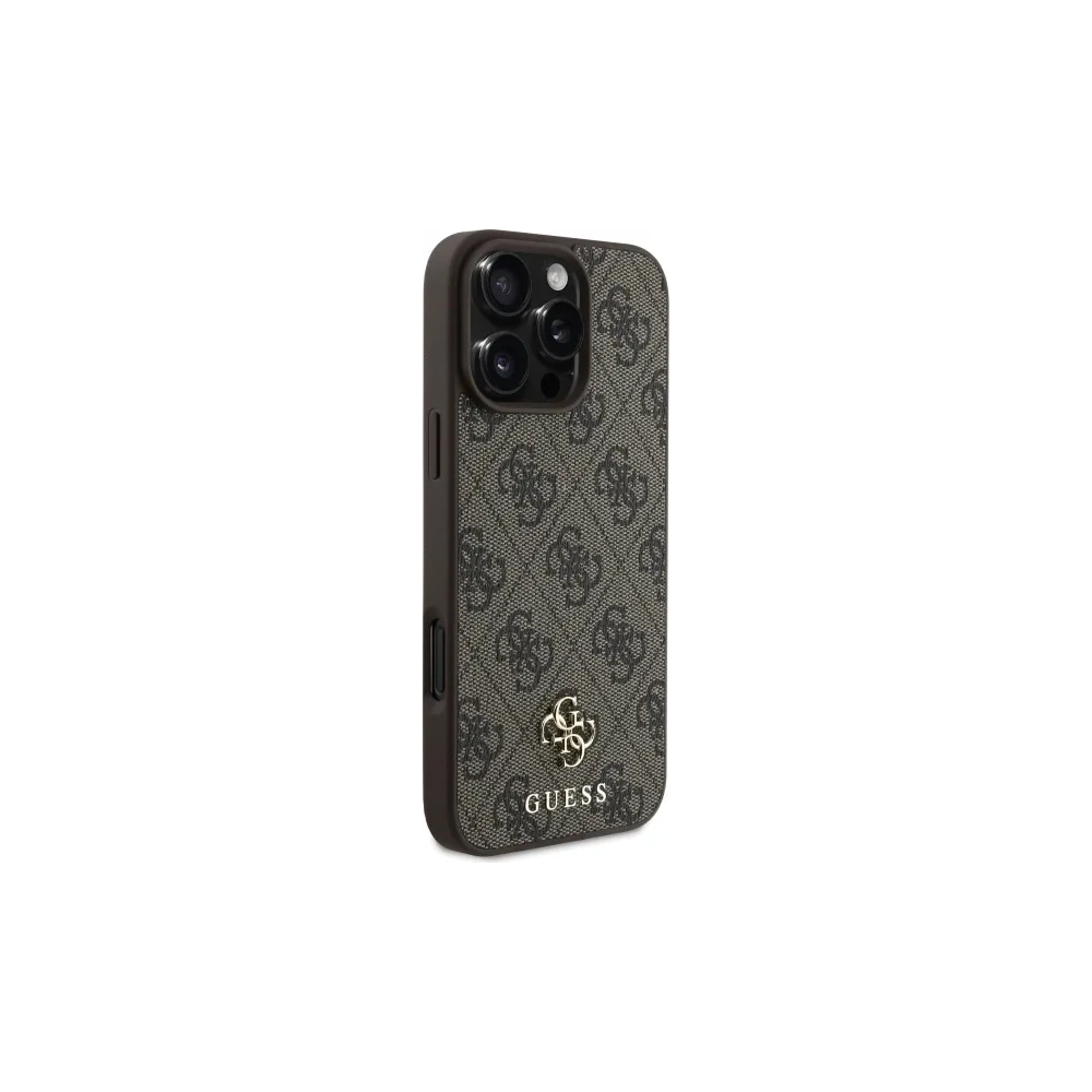 Hurtownia GSM - Guess GUHMP16XP4SM4MW Apple iPhone 16 Pro Max Hartschale 4G Klein Klassisch MagSafe braun - GUE4225 - {ean13} - Hurt