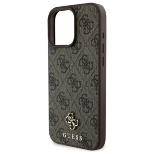 Wholesale Guess GUHMP16XP4SM4MW Apple iPhone 16 Pro Max hardcase 4G Small Classic MagSafe brown - GUE4225 - {ean13} - Hurt