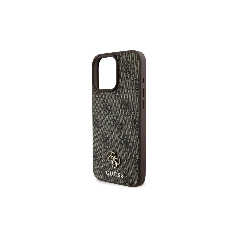 Hurtownia GSM - Guess GUHMP16XP4SM4MW Apple iPhone 16 Pro Max husă dură 4G Small Classic MagSafe maro - GUE4225 - {ean13} - Hurt