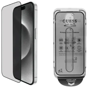 Hurtownia GSM - Tvrzené sklo privatizující Guess GUTGP16LBOKGCIP Apple iPhone 16 Pro Ochranný filtr soukromí 2.5D Outline - GUE4226 - {ean13} - Hurt