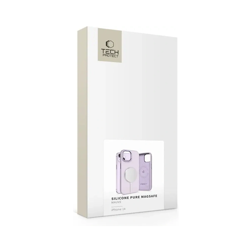 Wholesale Tech-Protect Silicone Pure MagSafe Apple iPhone 14 Mauve - THP3683 - {ean13} - Hurt