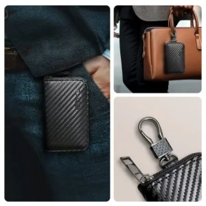 Wholesale Tech-Protect KLR300 faraday cage Pouch Keyless RFID Signal Blocker Case Carbon - THP3684 - {ean13} - Hurt