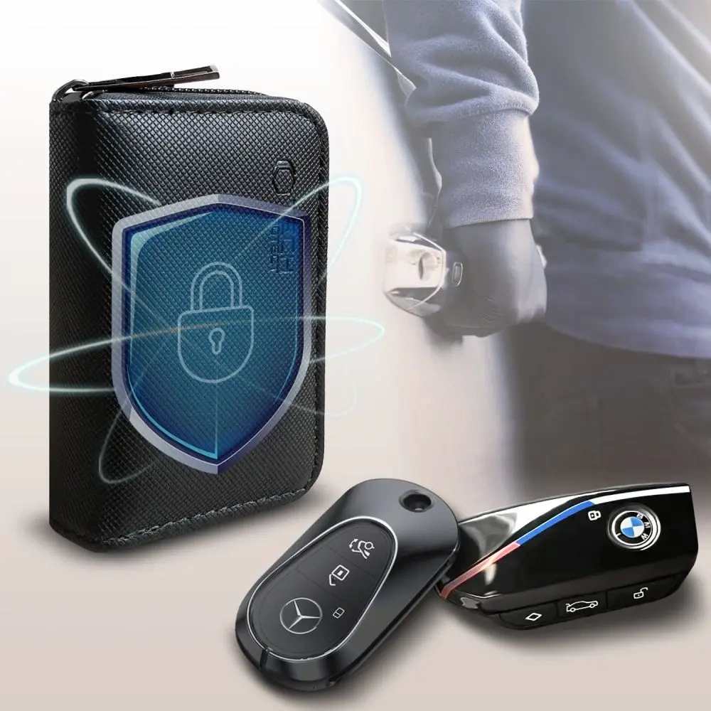 Hurtownia GSM - Tech-Protect Pouch KLR300 carcasă Faraday pentru blocarea semnalului RFID fără cheie Negru - THP3685 - {ean13} - Hurt