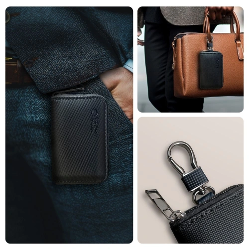 Klatka Faradaya Tech-Protect KLR300 Pouch Keyless RFID Signal Blocker Case Black