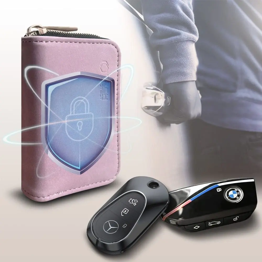 Hurtownia GSM - Klatka Faradaya Tech-Protect KLR300 Pouch Keyless RFID Signal Blocker Case Baby Pink - THP3686 - {ean13} - Hurt