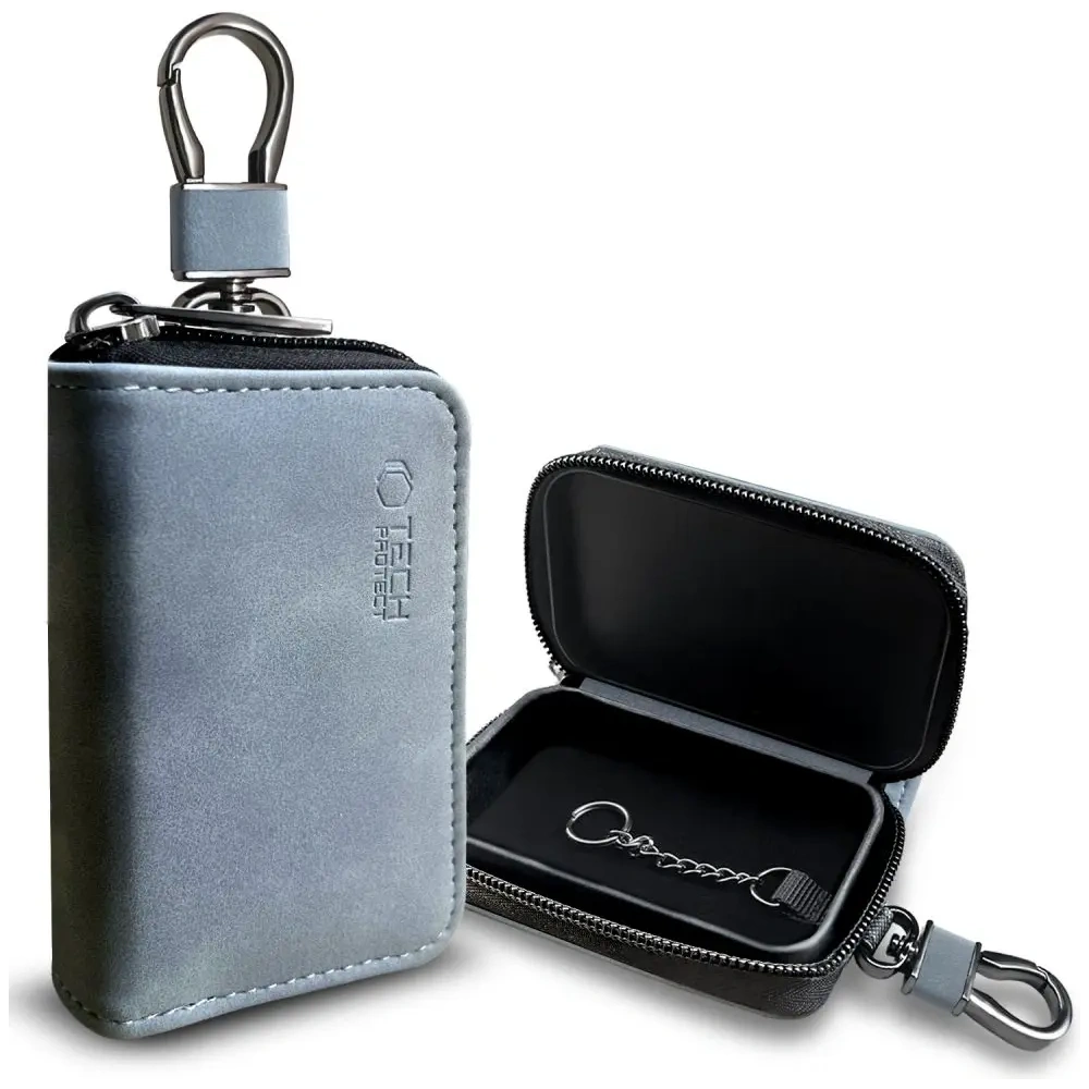Wholesale Tech-Protect KLR300 faraday cage Pouch Keyless RFID Signal Blocker Case Crayon Grey - THP3687 - {ean13} - Hurt