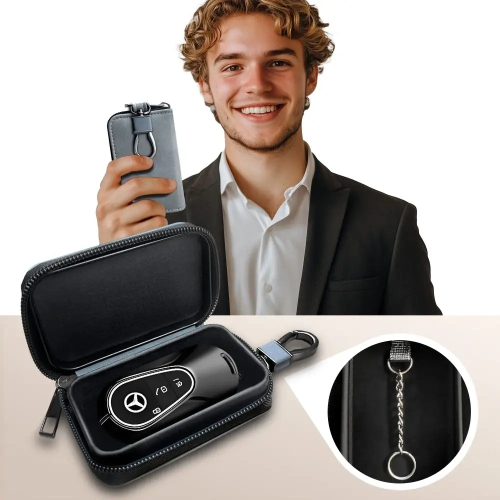 Hurtownia GSM - Tech-Protect KLR300 Faraday-Tasche Schlüsselloser RFID-Signalblocker Fall Kreide Grau - THP3687 - {ean13} - Hurt