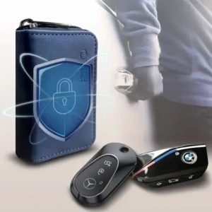 Wholesale Tech-Protect KLR300 faraday cage Pouch Keyless RFID Signal Blocker Case Navy Blue - THP3688 - {ean13} - Hurt