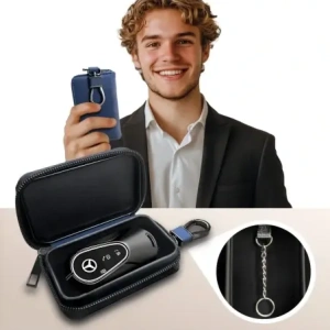 Wholesale Tech-Protect KLR300 faraday cage Pouch Keyless RFID Signal Blocker Case Navy Blue - THP3688 - {ean13} - Hurt