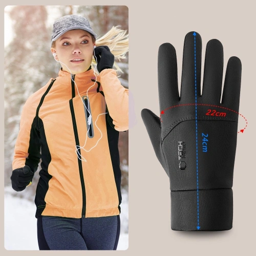 Rękawiczki Tech-Protect WG01 Winter Touchscreen Gloves M Black
