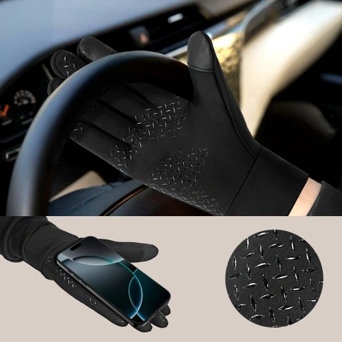 Rękawiczki Tech-Protect WG01 Winter Touchscreen Gloves L Black