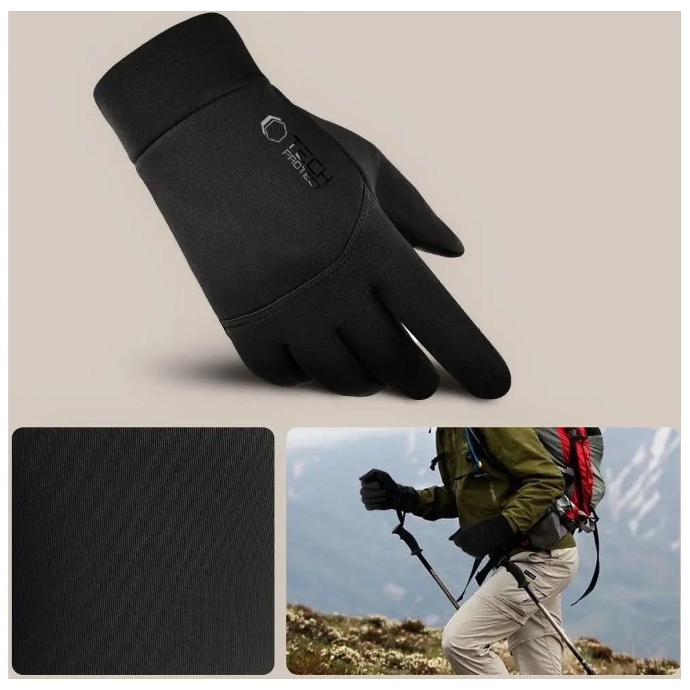 Hurtownia GSM - Rukavice Tech-Protect WG01 Zimní dotykové rukavice L Černé - THP3690 - {ean13} - Hurt