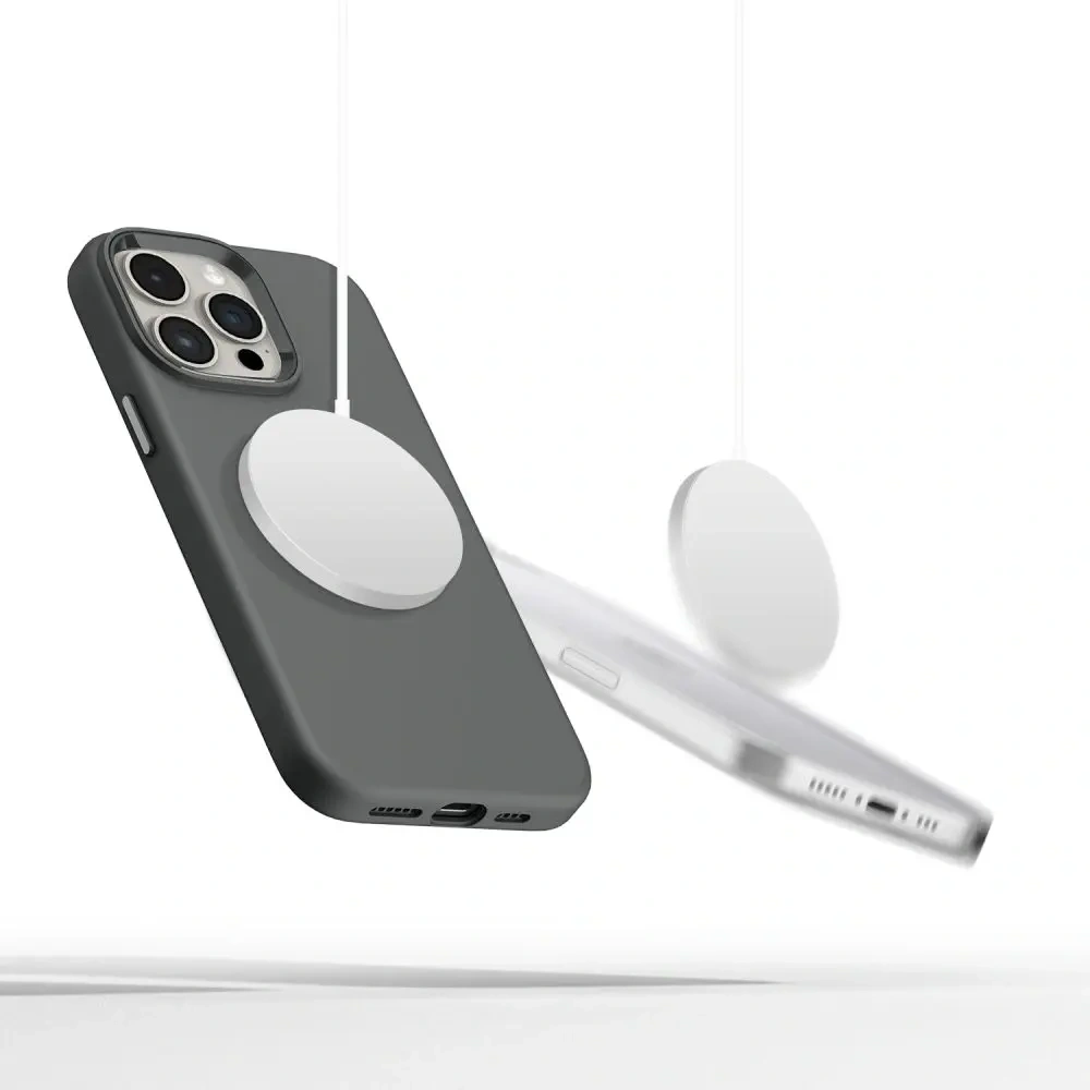 Wholesale Tech-Protect Silicone Pure MagSafe Apple iPhone 15 Pro Max Clay - THP3693 - {ean13} - Hurt