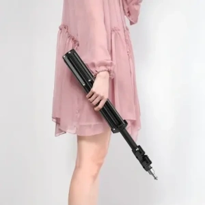 Statyw metalowy Baseus CRZB12-B01-2 śruba 1/4 cala do lampy oświetleniowej / aparatu / kamery sportowej / uchwytu czarny